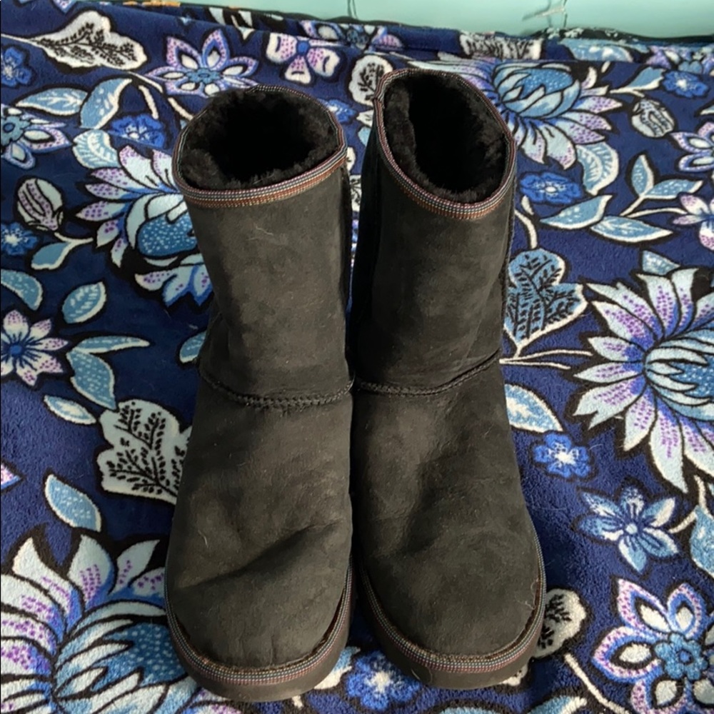 Black ugh boots